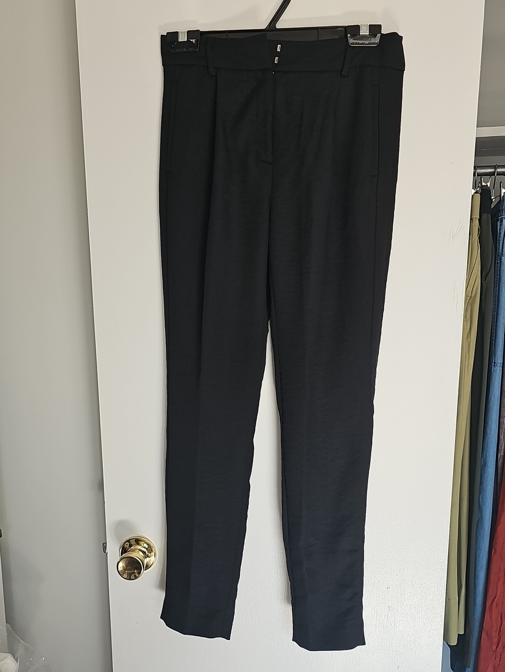 RW&CO. Black Stretch Ponte Leggings
